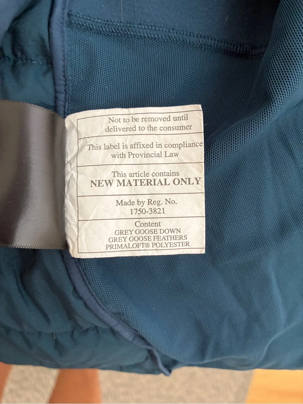 lululemon athletica grey goose down Teal Quilted Performance Vest